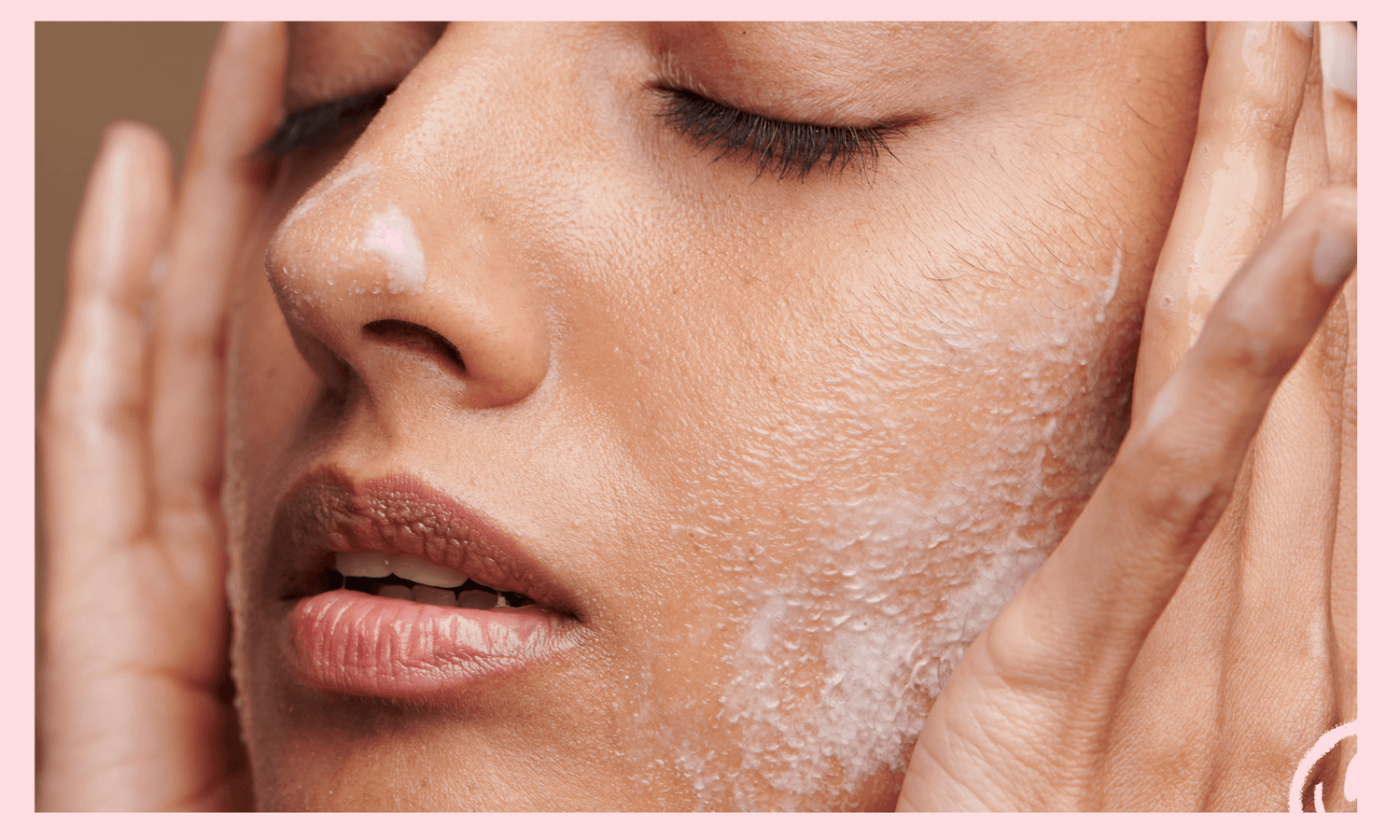 Daily skin care routine for natural radiant base